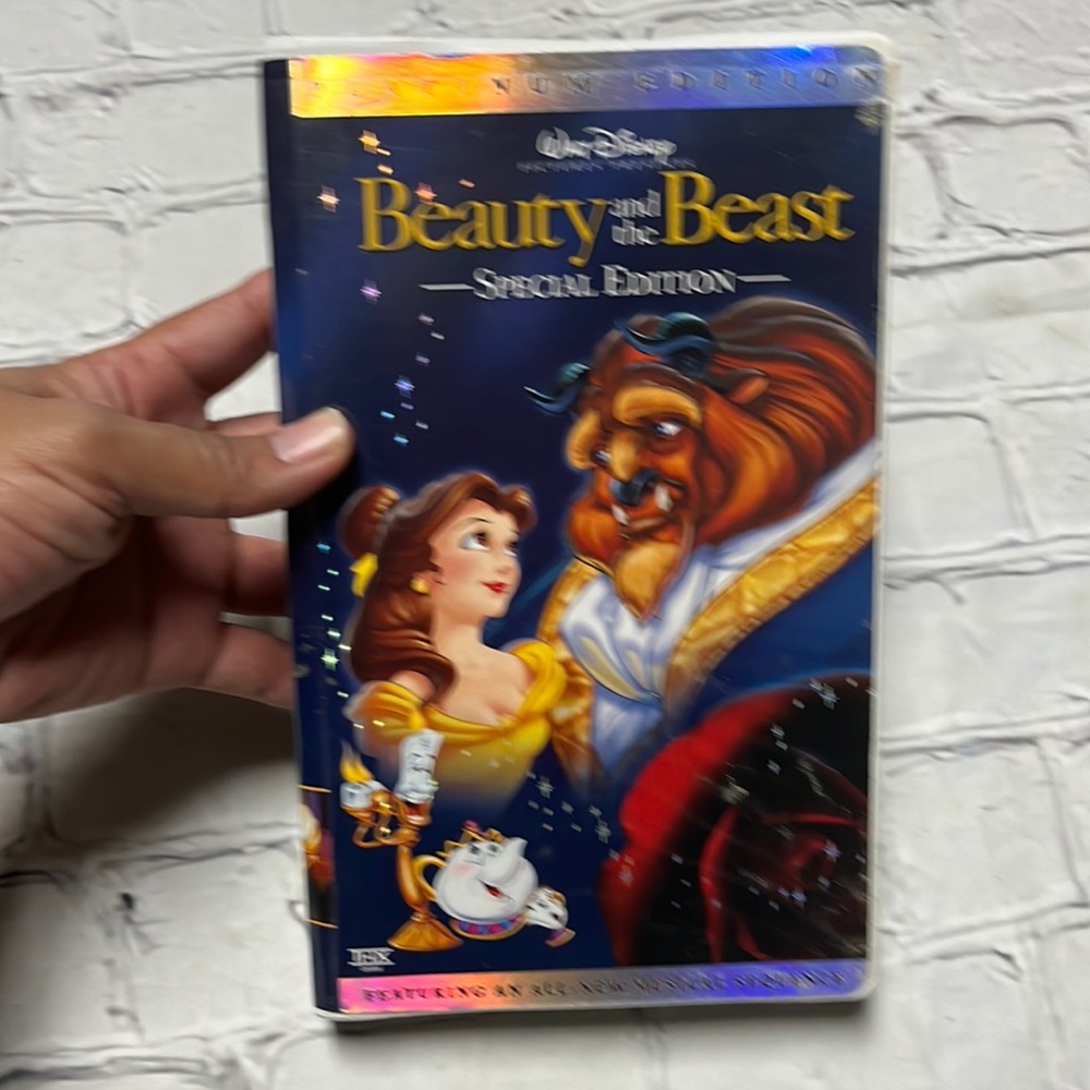 Walt Disney Beauty and the Beast Special Edition  Platinum Edition VHS Video